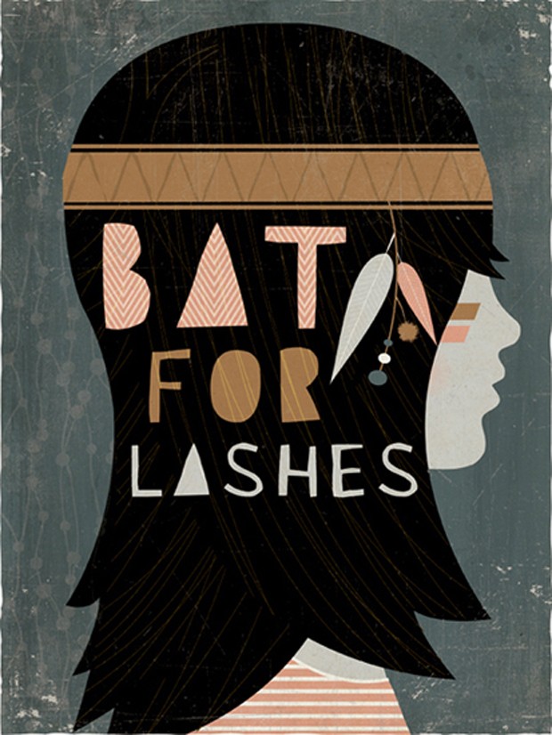 Bat for Lashes by Andrew Bannecker