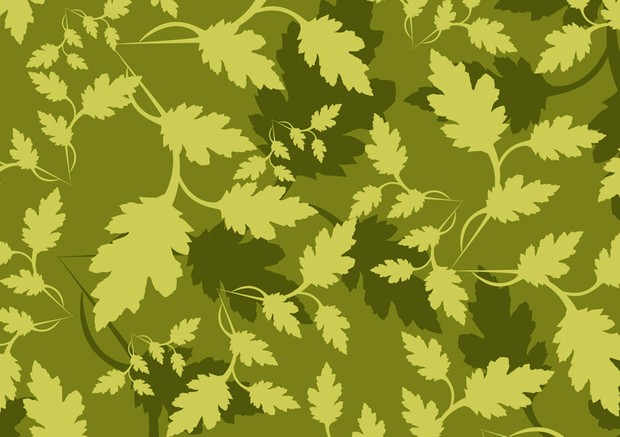 Autumn Forrest Pattern by Dezignus