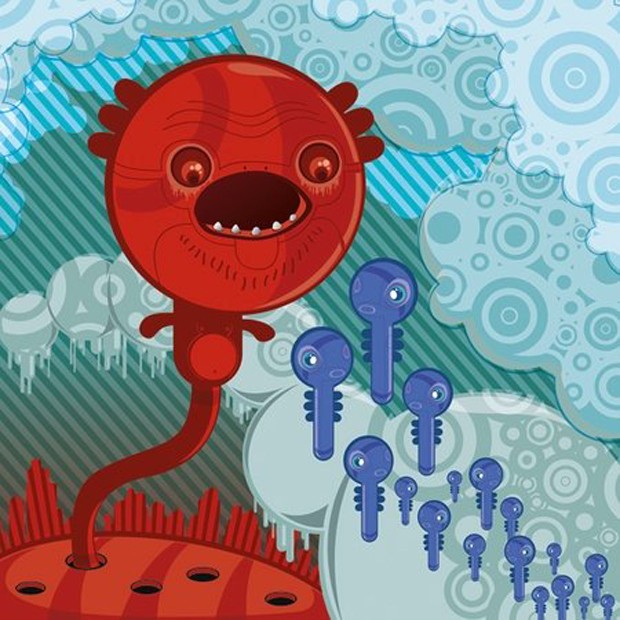 Azbeen, little vector monster