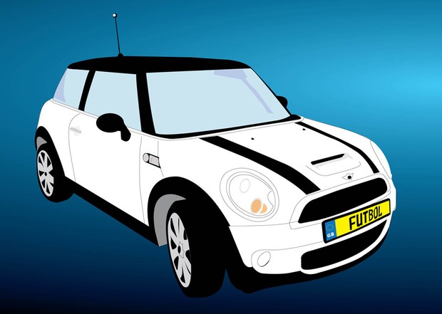 BMW Mini One vector