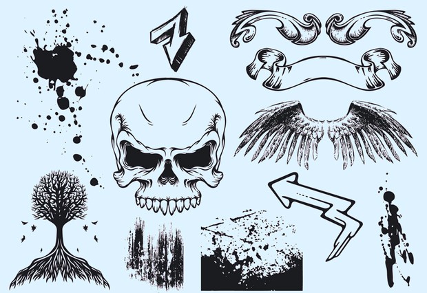 Cool and Dangerous Vector Pack