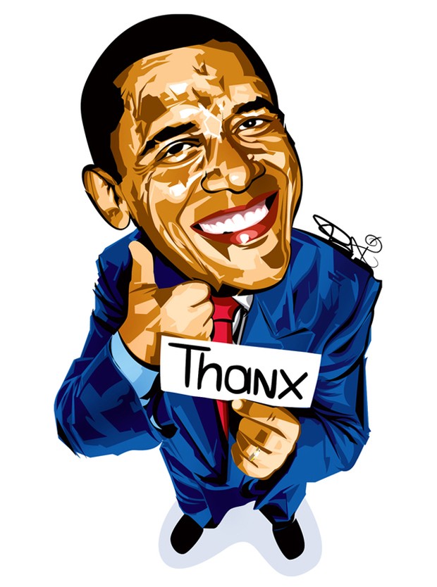Barack Obama by Dai-Dai Tran