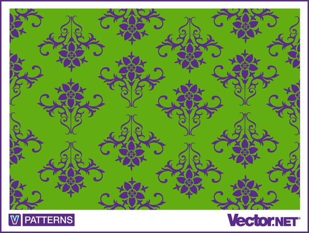 Decorative Wallpaper Pattern Vector