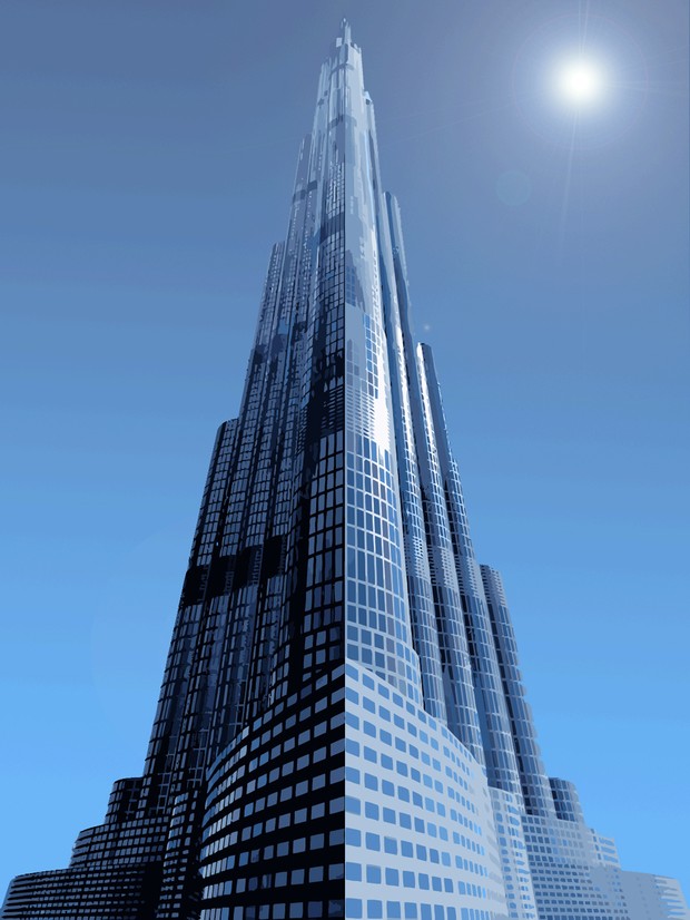 Burj Dubai Tower Vector by John Townsend / Creative XL