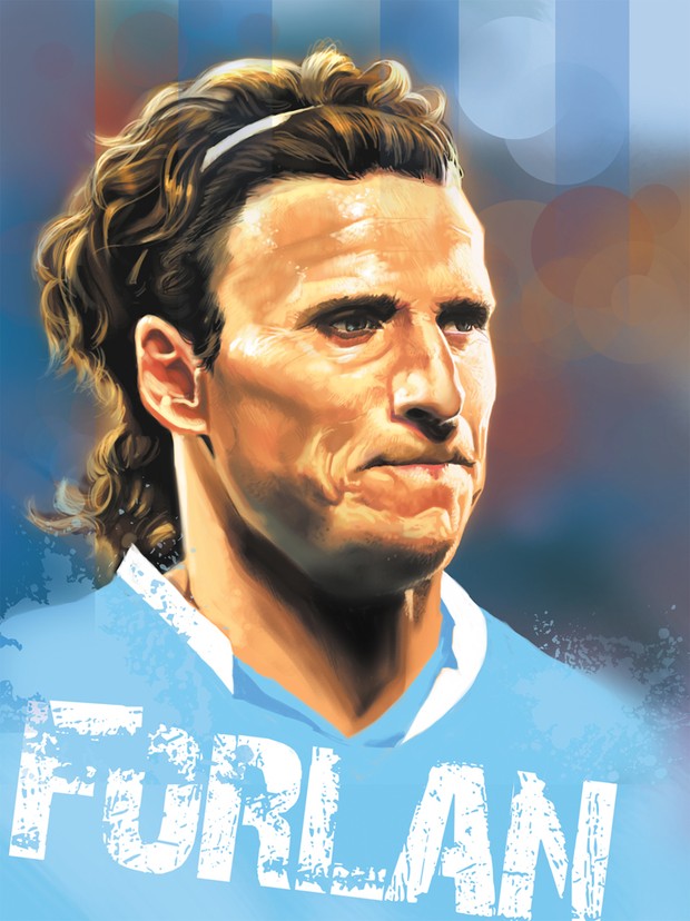 Diego Forlán vector