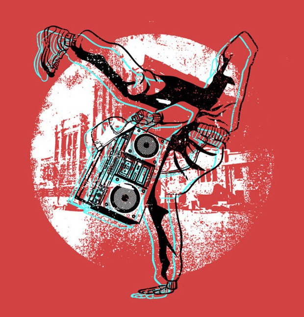 Breakdance Vector