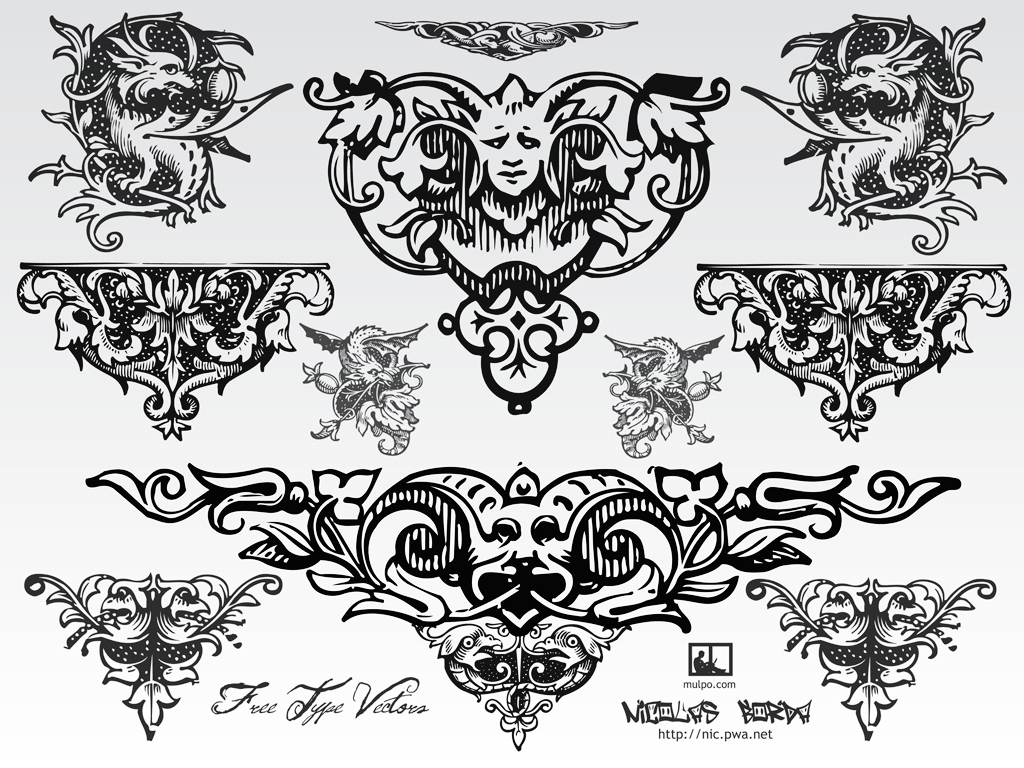 free vintage clipart vector - photo #18