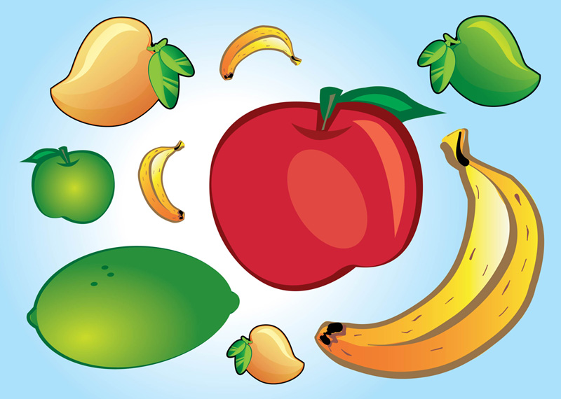 fruits clipart vector - photo #11