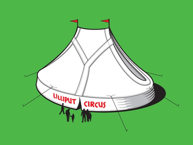 Lilliput Circus vector