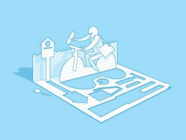 Paper Boy vector