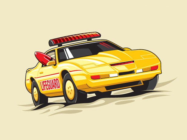 KITT Lifeguard vector