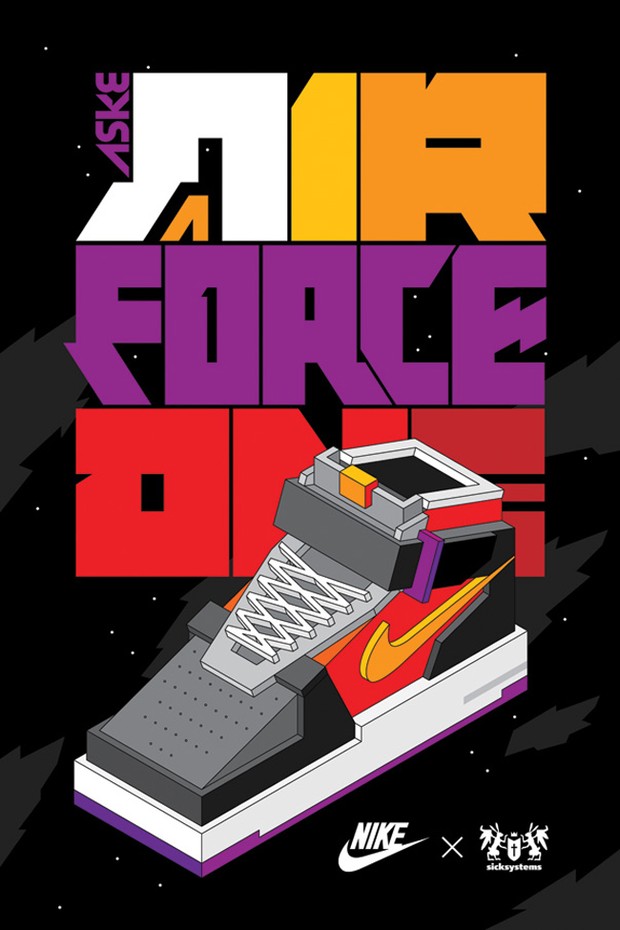 Nike - Air Force One by Sicksystems