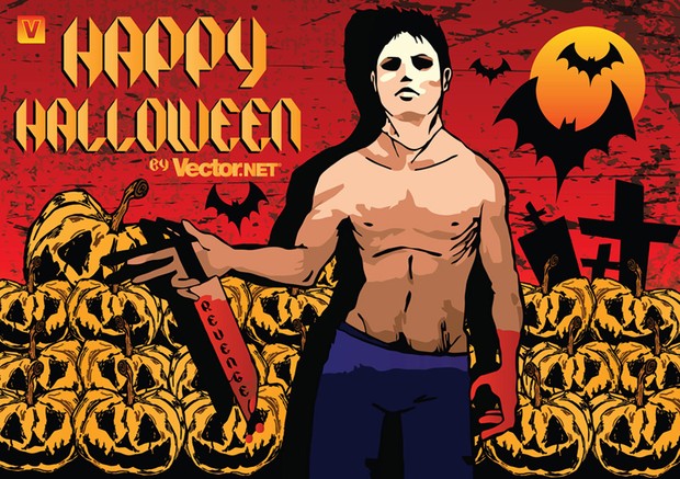 Happy Halloween vector art by Vector NET