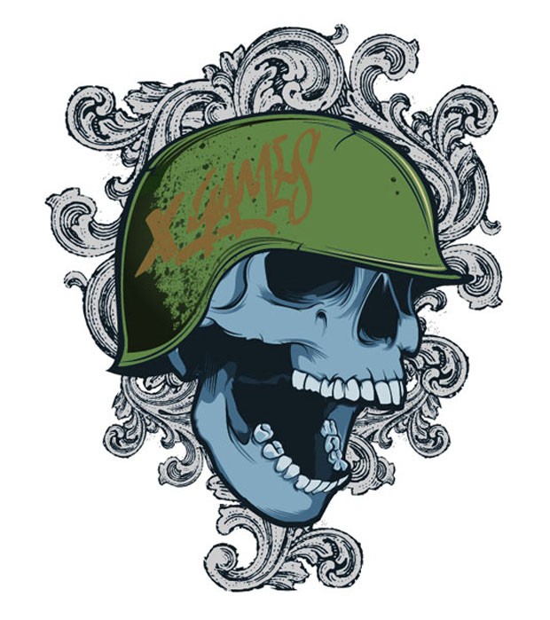 skull vector