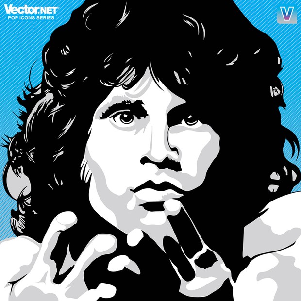 Free Jim Morrison Vector