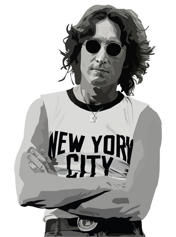 John Lennon by Garrett Btm