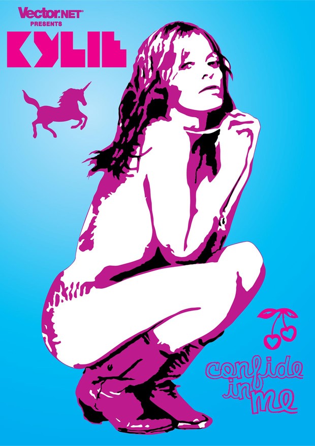 Kylie Minogue Vector