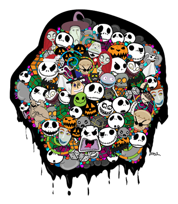 Nightmare Before Christmas Vector Pack