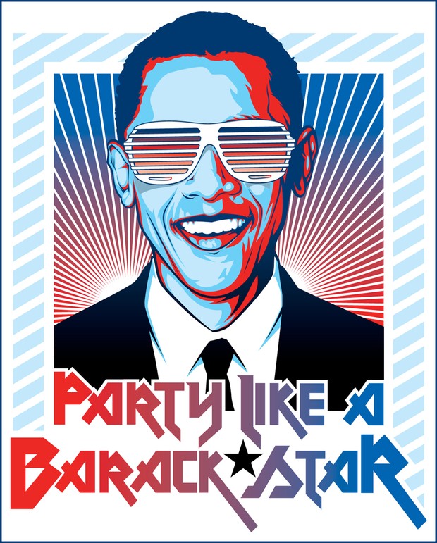 Barack Obama Vector Star Art