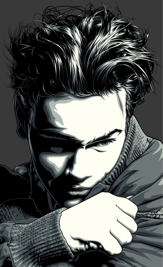 River Phoenix Vector Art Tribute