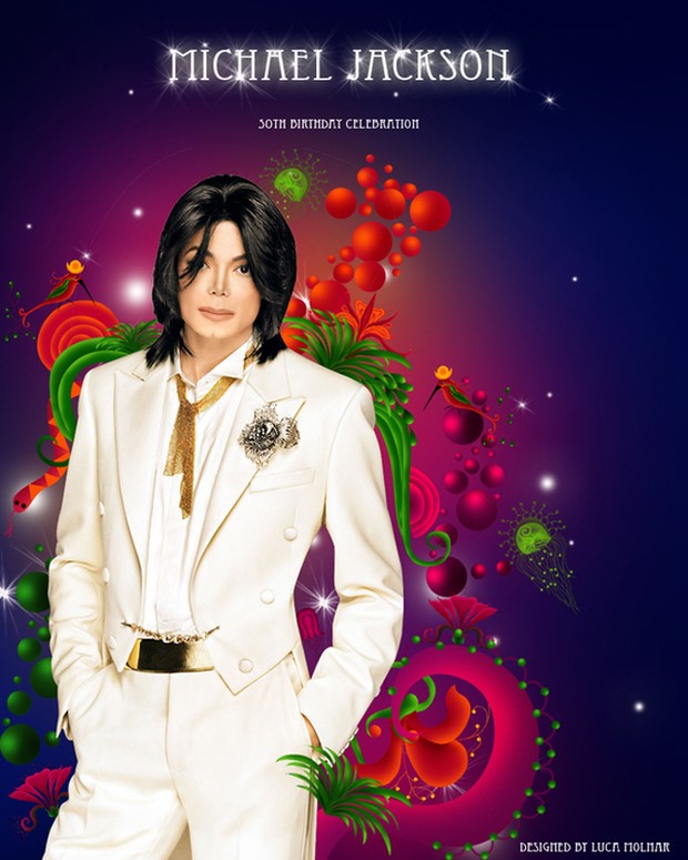 Michael Jackson 50th Birthday Celebration by Luca Molnar