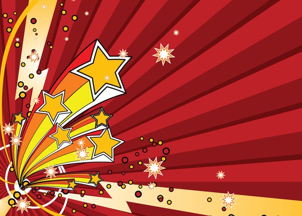 Star Explosion vector design