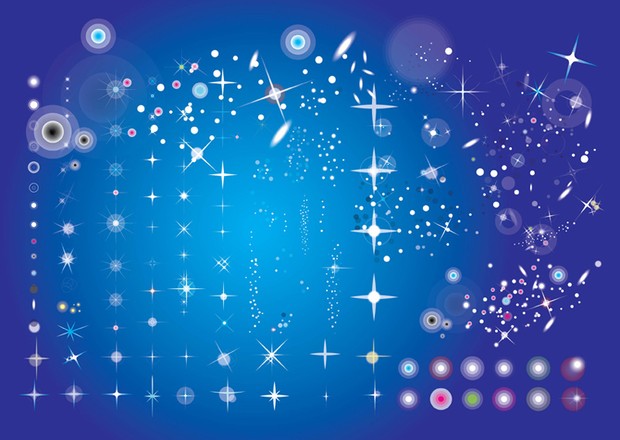 Galaxy Vector Stars