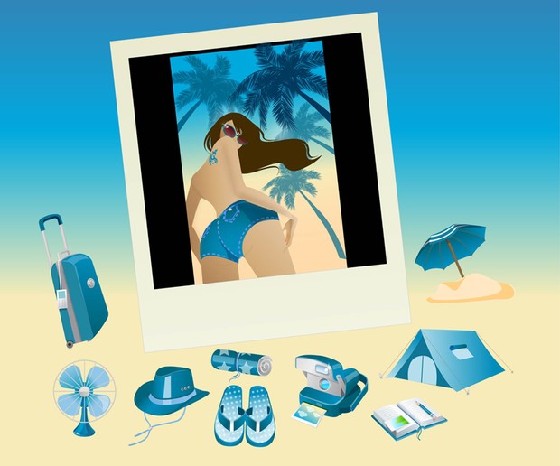 Summer Feeling Vector