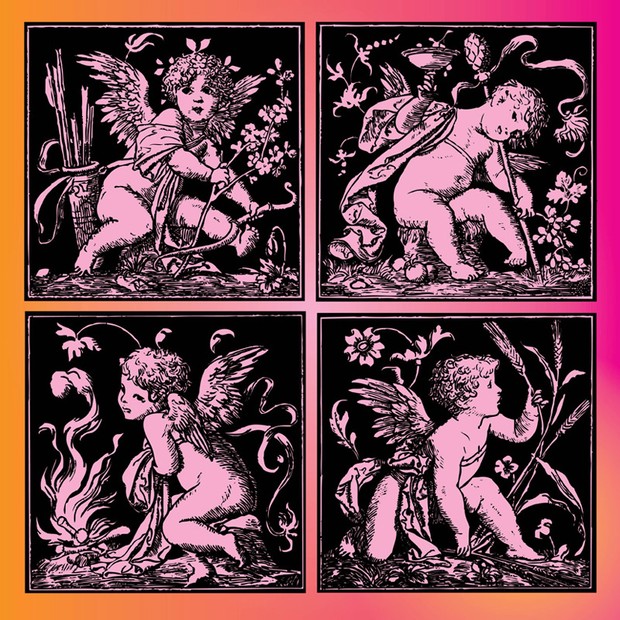 Antique Valentine Cupid Vectors