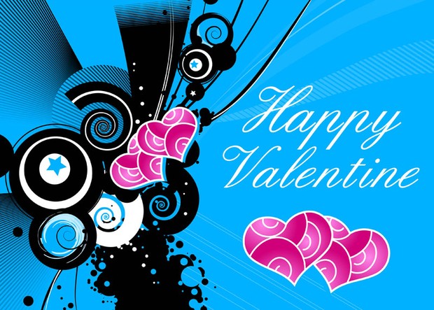 Happy Valentine Vector