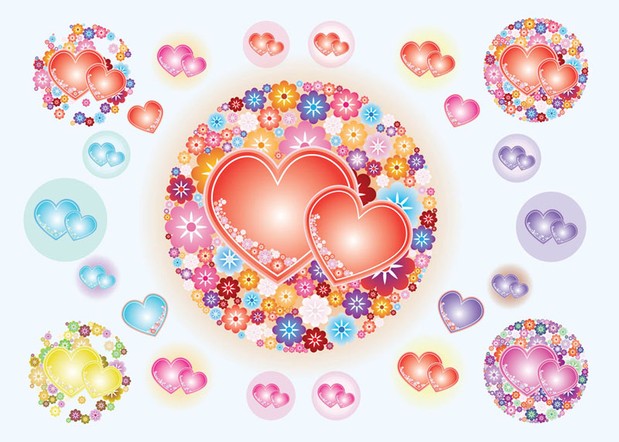 Hearts Vector Art