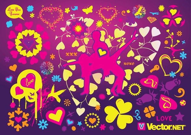 Valentine’s Day Vector Graphics