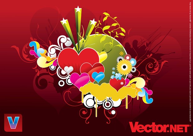 Heart & Love Vector Pack by Vector NET