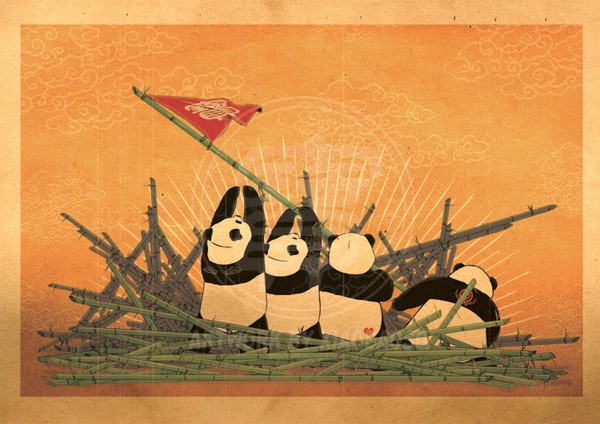 Panda Revolution III by William Chua