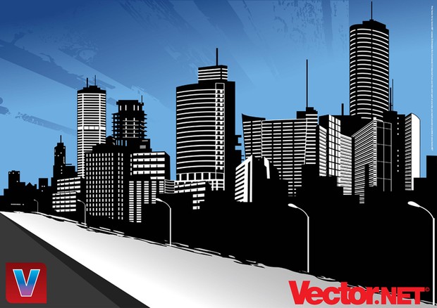 Vector City Skyline Art