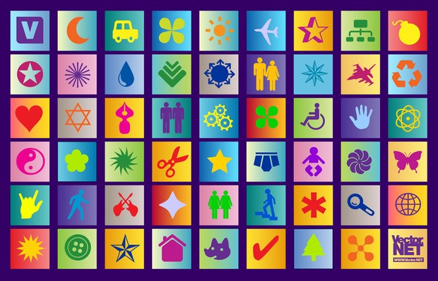 Colorful Vector Icons by Vector NET