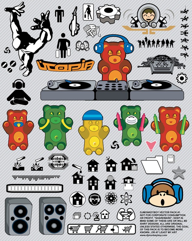 Music vector icons