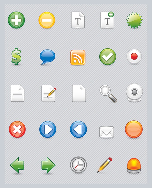 Vector Web Business Icons