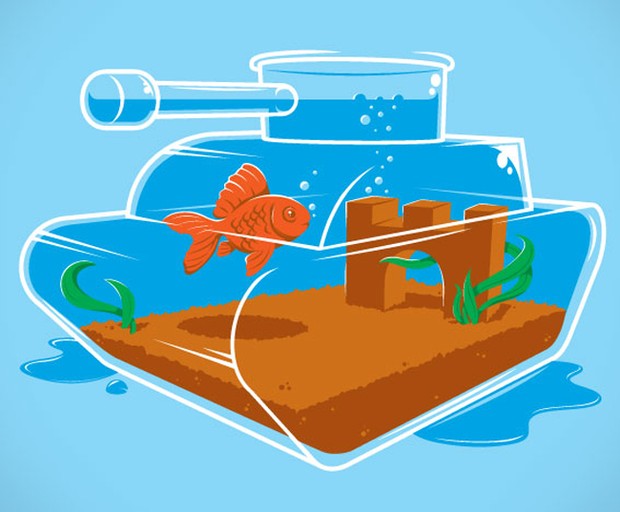 Water Tank Vector