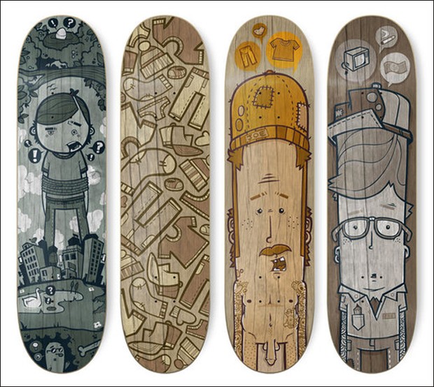 Skateboard Vectors