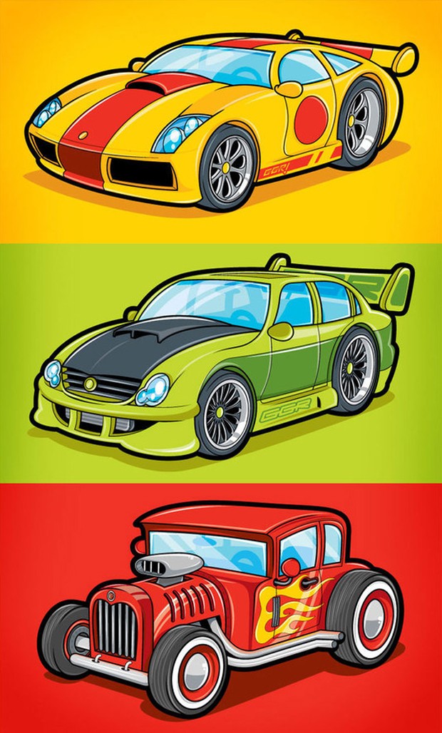 Supercar Vectors