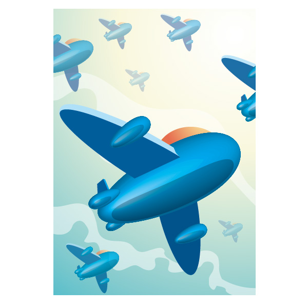Vector Tutorial: Creating 3D Airplane